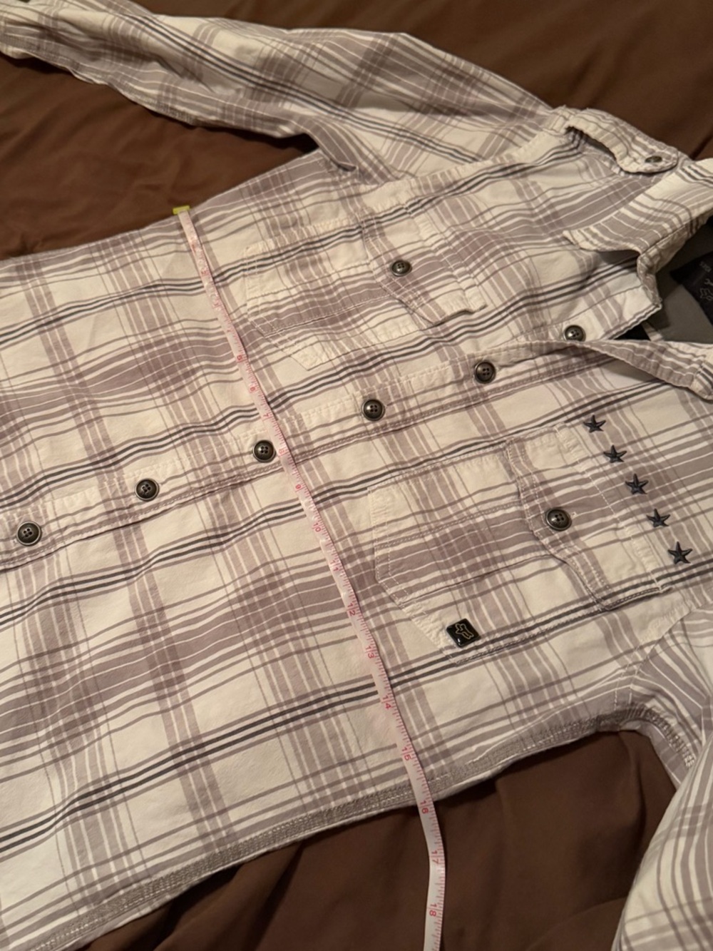 Mens Fox Racing Button Up - Picture 5 of 6